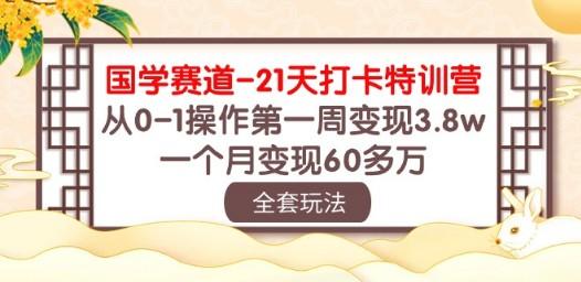 国学赛道21天特训营成功案例分享:第一周竟变现3.8w,超乎想象!插图 国学赛道21天特训营成功案例分享:第一周竟变现3.8w,超乎想象!插图