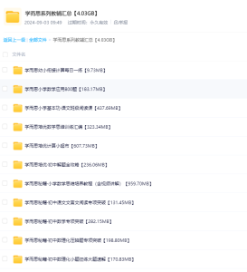 学而思系列教辅汇总全面覆盖中小学各科学习需求